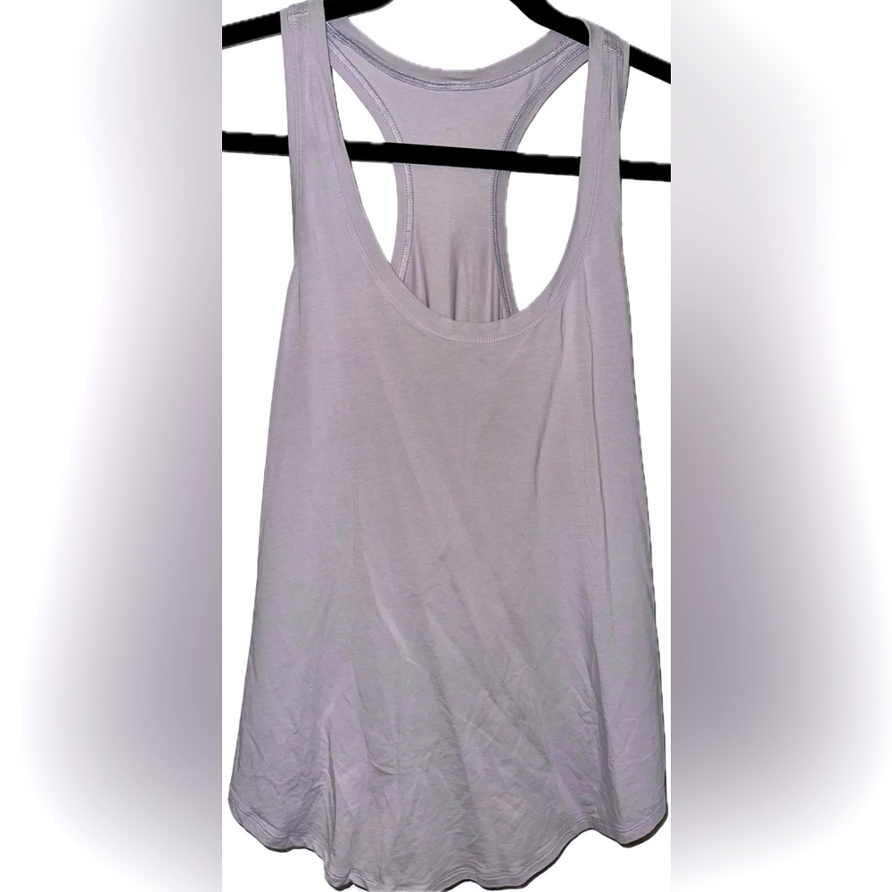 Racerback Athletic Tank light purple